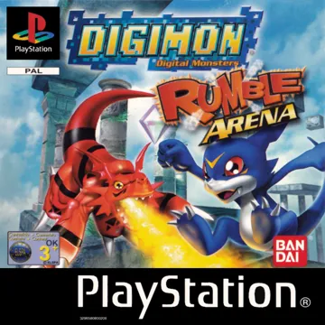 Digimon Rumble Arena (EU) box cover front